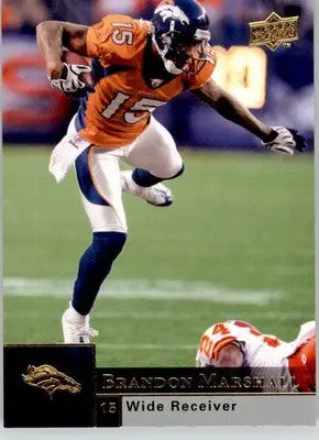Brandon Marshall - 2009 Upper Deck - #60 - Football - Football Card Single