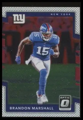 Brandon Marshall 2017 Donruss Optic #30 New York Giants