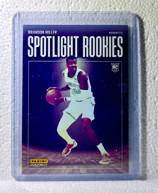 Brandon Miller 2023-24 Panini #2 NBA Spotlight Rookies Basketball Card 1/209 - Basketball Card Single
