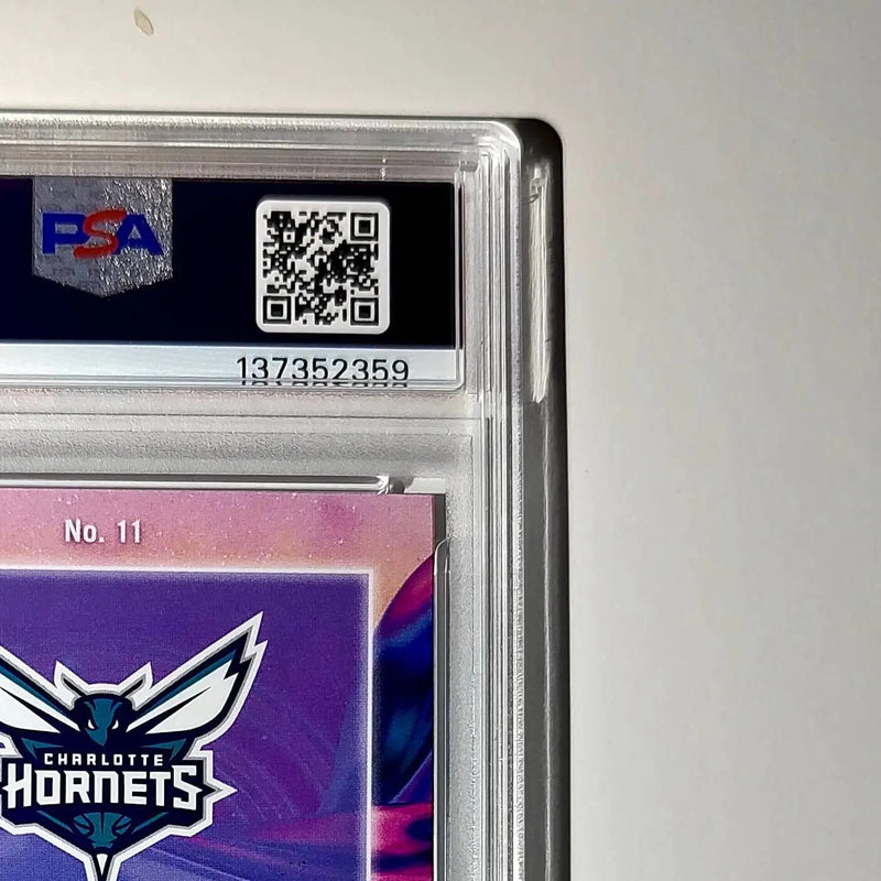 Brandon Miller 2023 Panini Hoops Premium Anti Gravity #11 Disco Prizm PSA 10 Gem