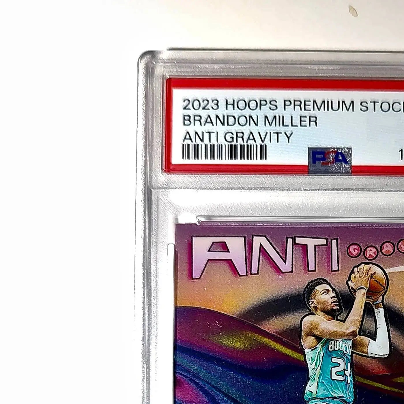 Brandon Miller 2023 Panini Hoops Premium Anti Gravity #11 PSA 9 Mint