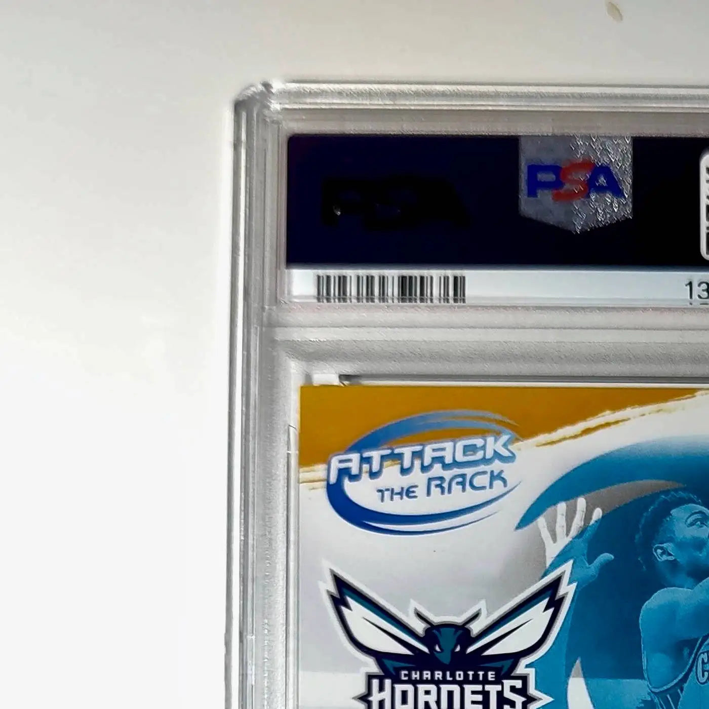 Brandon Miller 2023 Panini Hoops Premium Attack the Rack #10 Disco Prizm PSA 10