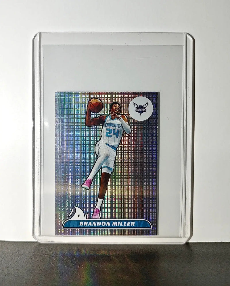 Brandon Miller 2024-25 Panini NBA #147 Sticker Card Charlotte Hornets