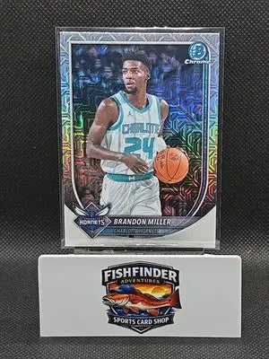 Brandon Miller 2025-26 Bowman Chrome Mojo Refractor #BCV-87 - Basketball Card Single