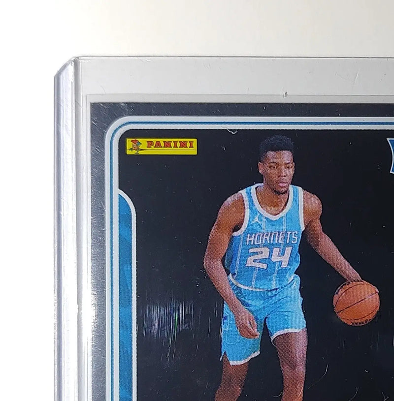 Brandon Miller Rookie 2023-24 Panini NBA Sticker Foil Card #72 Charlotte Hornets