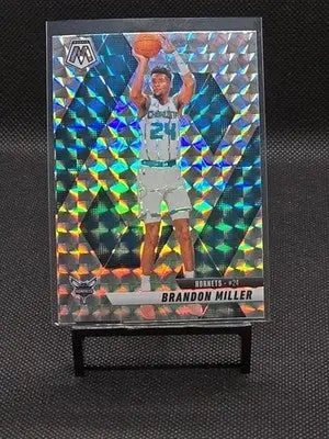 Brandon Miller Silver Prizm 2024-25 Panini Mosaic #51 - Basketball Card Single