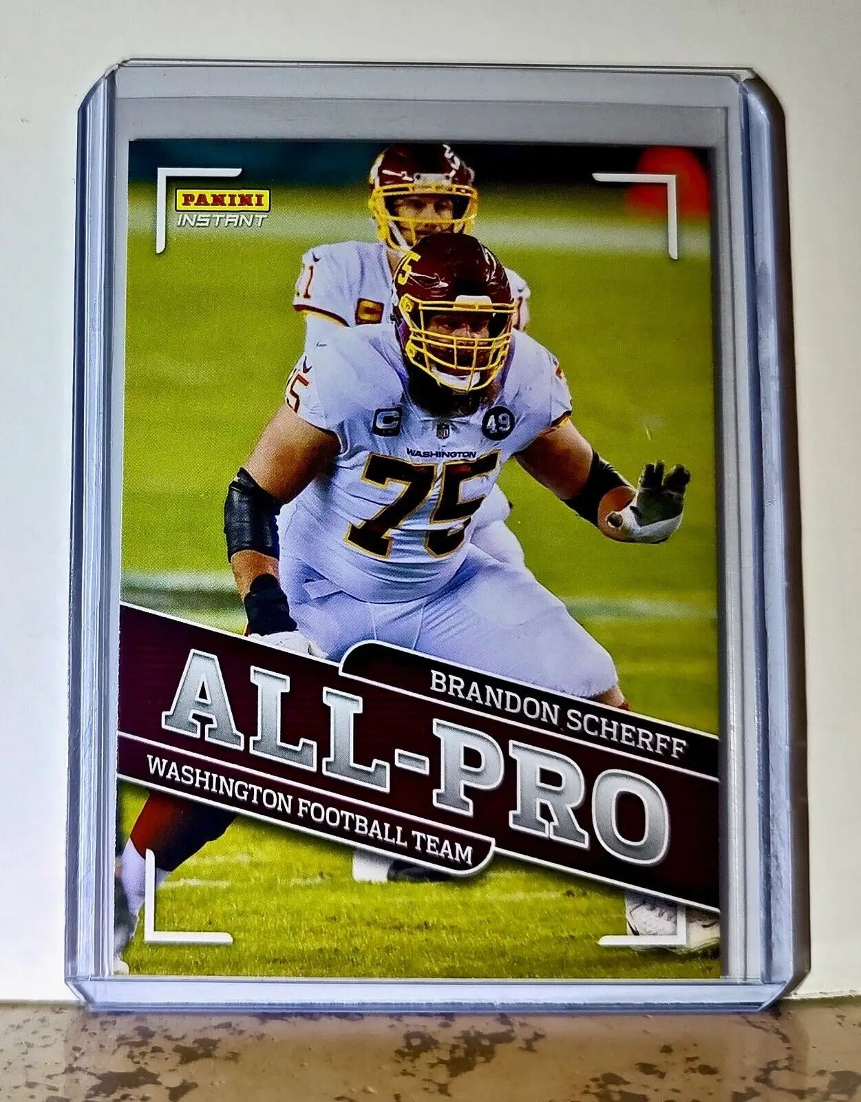 Brandon Scherff 2020 Panini All-Pro NFL #10 Card 1/241 Washington Football Team