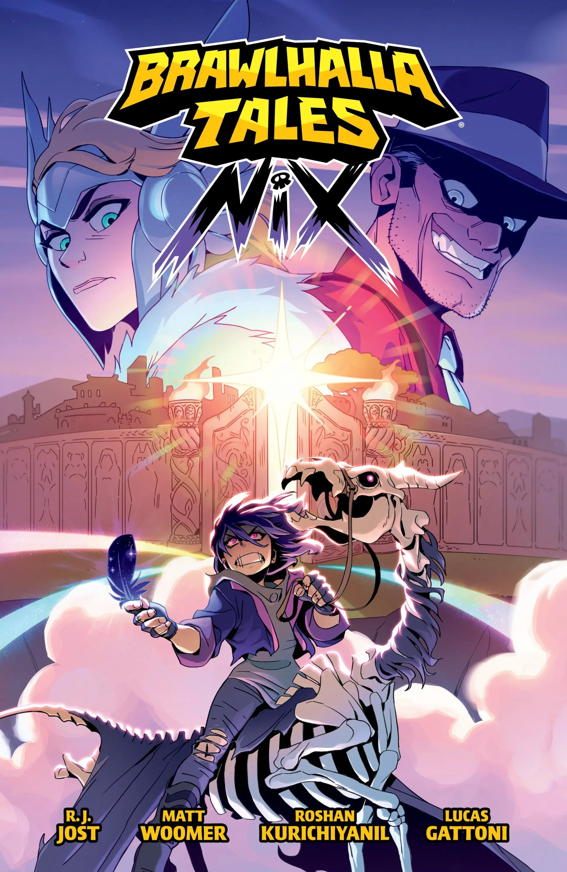 Brawlhalla Tales Nix comic book cover showcasing Tales Nix character artwork