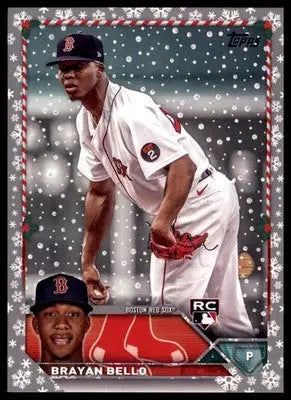 Brayan Bello 2023 Topps Holiday Metallic #H141 Boston Red Sox - Baseball Card Single