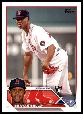 Brayan Bello Rookie 2023 Topps #185 Boston Red Sox - Baseball Card Single