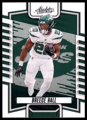Breece Hall 2023 Panini Absolute #38 New York Jets - Football Card Single
