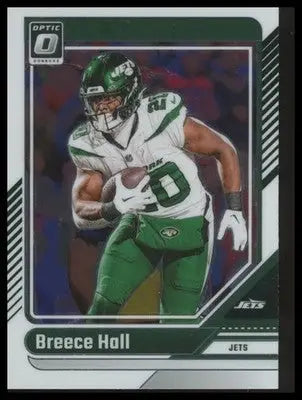 Breece Hall 2024 Donruss Optic #156 New York Jets