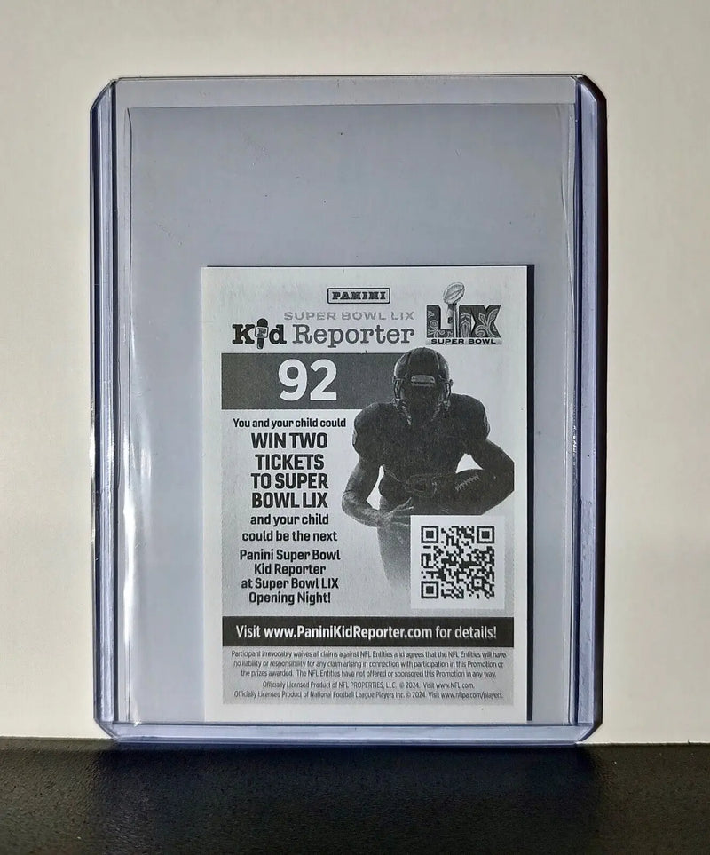 Breece Hall 2024 Panini NFL Sticker #92 New York Jets