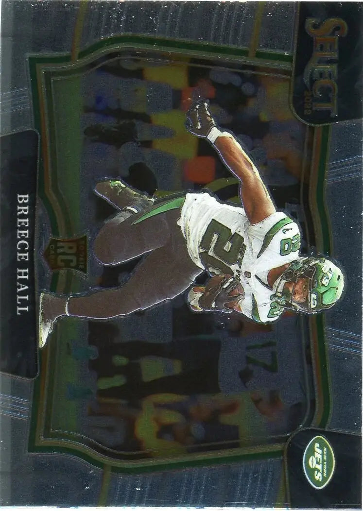 Breece Hall Rookie 2022 Panini Select Field #414 New York Jets Football Card NFL - Football Card Single