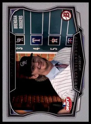 Brendan Rodgers 2015 Bowman Draft Draft Night #DN-1 Colorado Rockies - Baseball Card Single