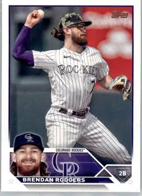 Brendan Rodgers - 2023 Topps - #287 - Baseball - Baseball Card Single