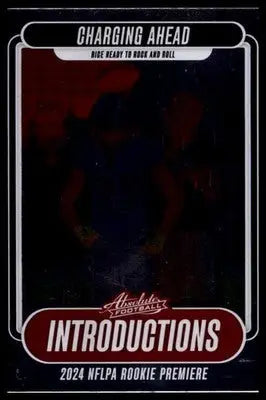 Brenden Rice 2024 Panini Absolute Introductions #I-BRE Los Angeles Chargers