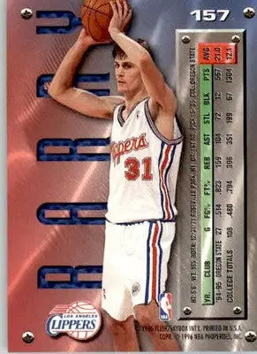 Brent Barry - 1995-96 Metal - #157 - RC Basketball - Basketball Card Single