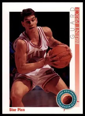 Brent Price 1992 Star Pics #28 Oklahoma Sooners - Football Card Single