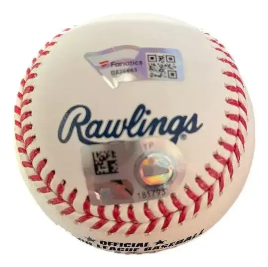 Brett Baty Autographed Baseball Rawlings Baseball Fanatics COA