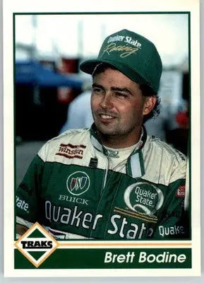 Brett Bodine - 1992 Traks - #26 - Racing - Racing Card Single