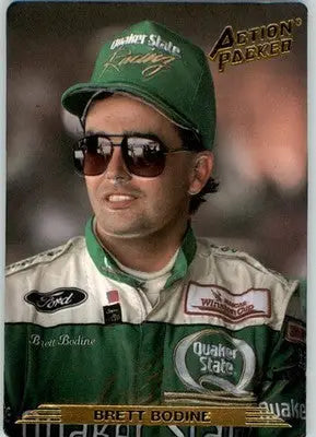 Brett Bodine - 1993 Action Packed - #57 - Racing - Racing Card Single