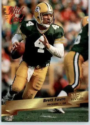 Brett Favre - 1993 Wild Card - #136 - Football - Football Card Single