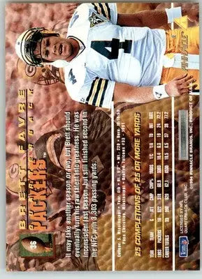 Brett Favre - 1994 Pinnacle - #36 - Football - Football Card Single