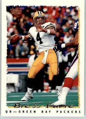 Brett Favre - 1995 Topps - #345 - Football - Football Card Single
