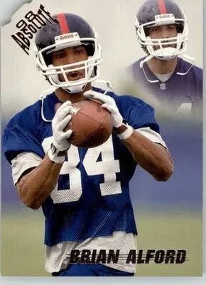 Brian Alford - 1998 Playoff Absolute Retail - #86 - RC Football - Football Card Single