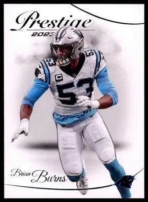 Brian Burns 2023 Panini Prestige #39 Carolina Panthers