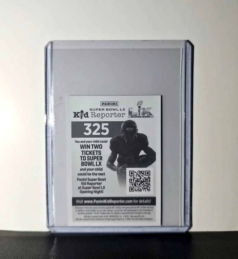 Brian Burns 2025 Panini NFL #325 Foil Sticker New York Giants