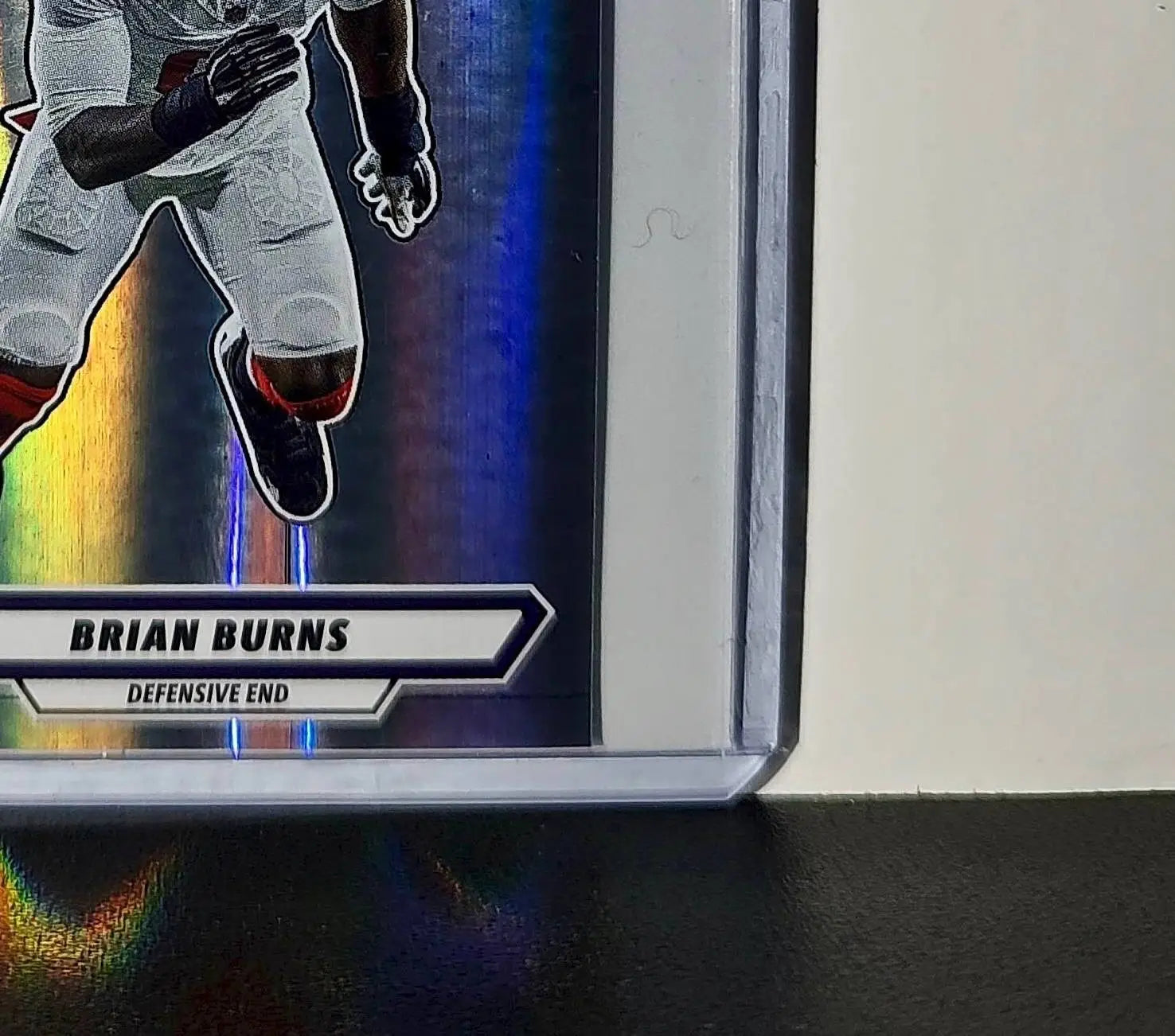 Brian Burns 2025 Panini NFL #325 Foil Sticker New York Giants
