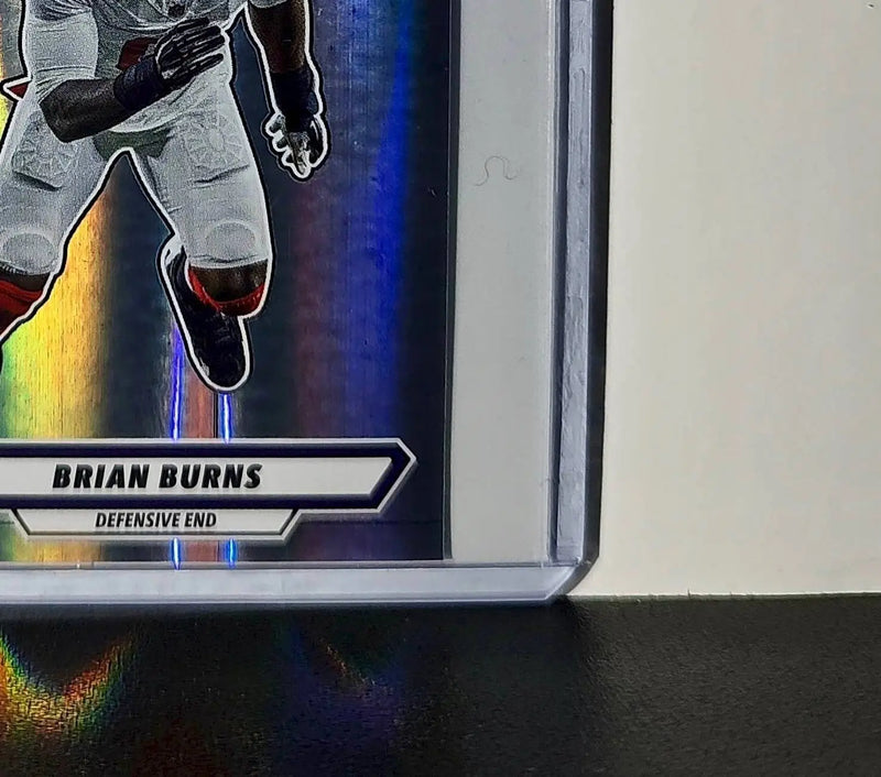 Brian Burns 2025 Panini NFL #325 Foil Sticker New York Giants