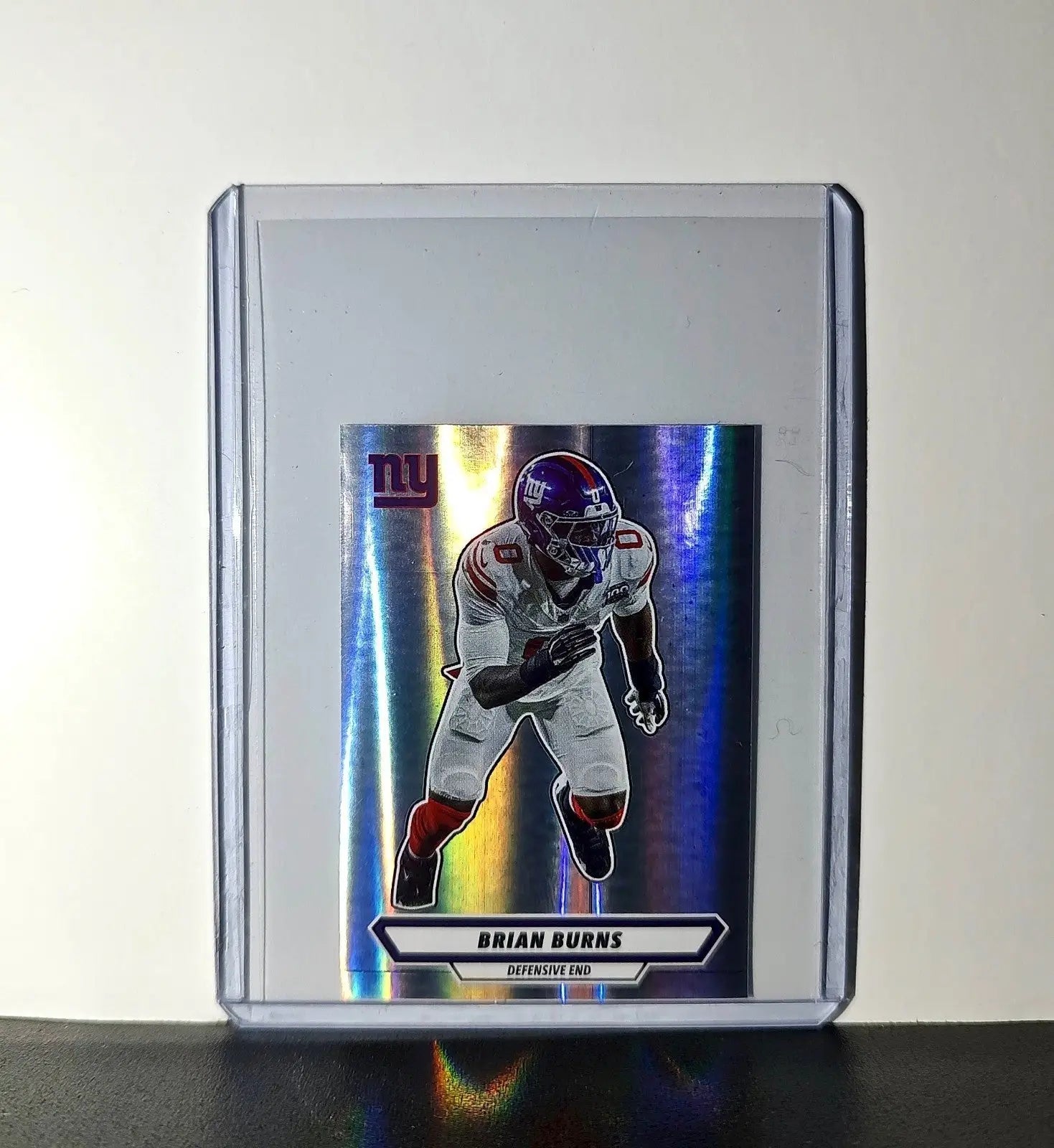 Brian Burns 2025 Panini NFL #325 Foil Sticker New York Giants