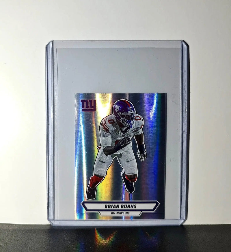 Brian Burns 2025 Panini NFL #325 Foil Sticker New York Giants