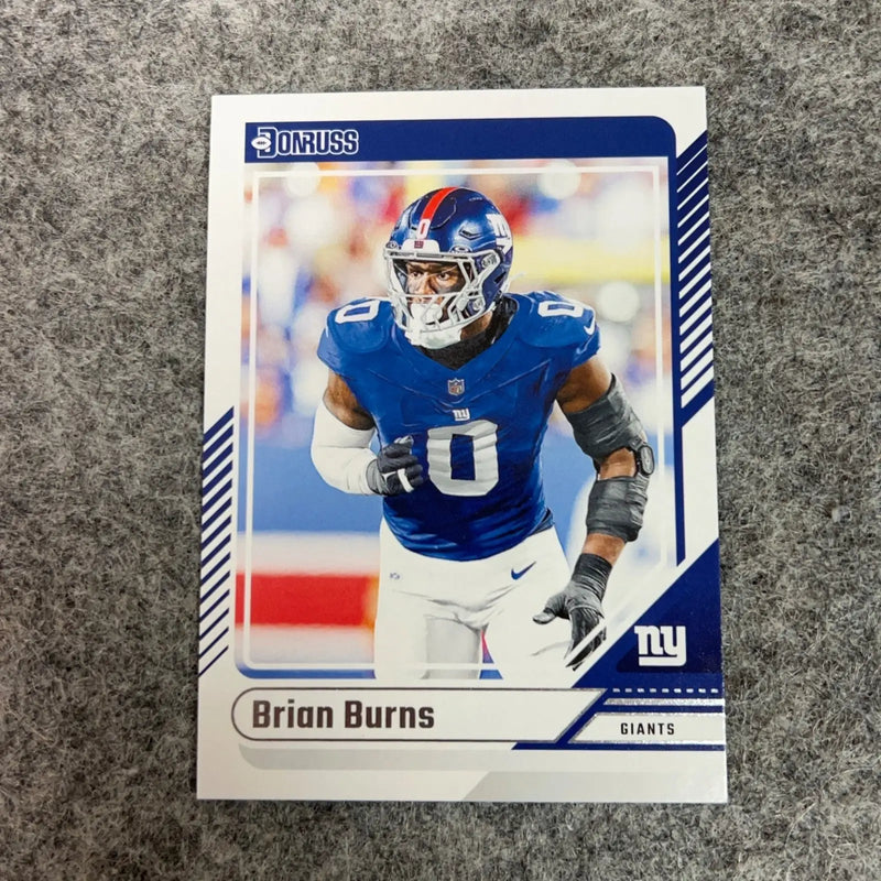 Brian Burns New York Giants 2024 Football Card You Pick Choose Complete Set NFL - Football Card Single
