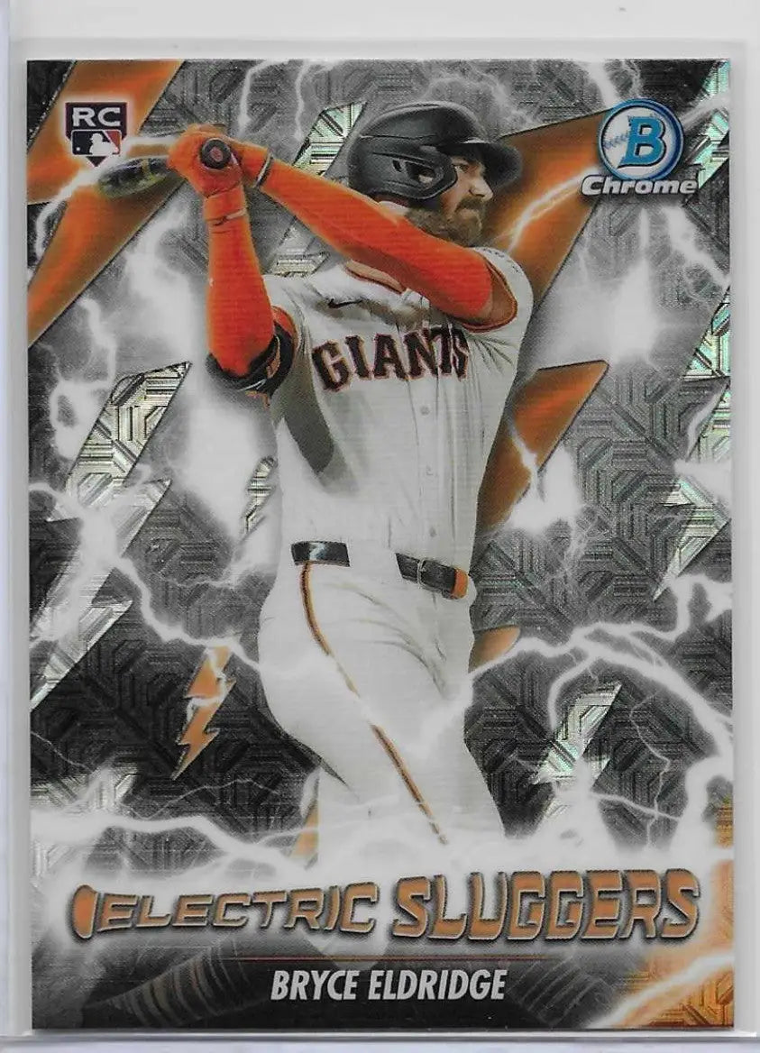 Brian Eldridge 2026 Bowman Chrome Baseball #FS-11 Electric Sluggers (1307) - Baseball Card Single