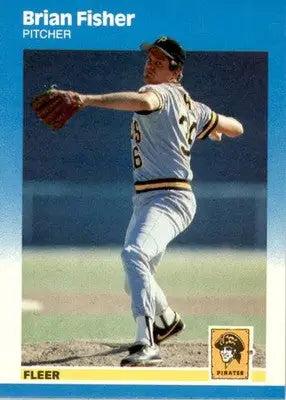 Brian Fisher - 1987 Fleer Update - #U-32 - Baseball - Baseball Card Single