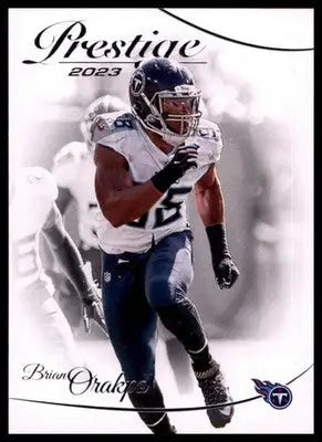 Brian Orakpo 2023 Panini Prestige #282 Tennessee Titans
