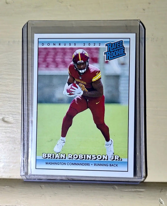 Brian Robinson Jr 2022 NFL Panini #29 Rated Rookie Retro Football Card 1/4094 - Football Card Single