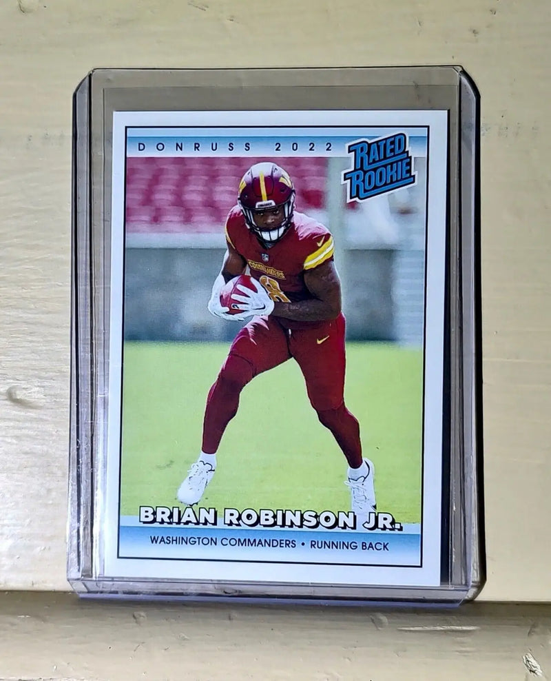 Brian Robinson Jr 2022 NFL Panini #29 Rated Rookie Retro Football Card 1/4094 - Football Card Single