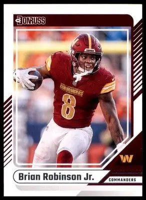 Brian Robinson Jr. 2024 Donruss #39 Washington Commanders - Football Card Single