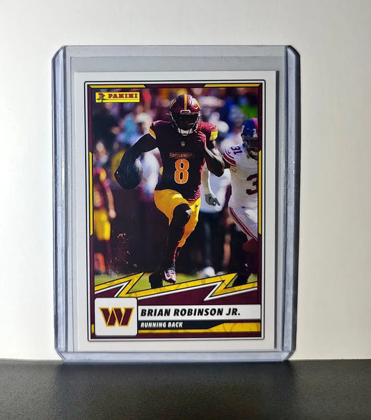 Brian Robinson Jr. 2025 Panini NFL #69 Sticker Card Washington Commanders - Football Card Single