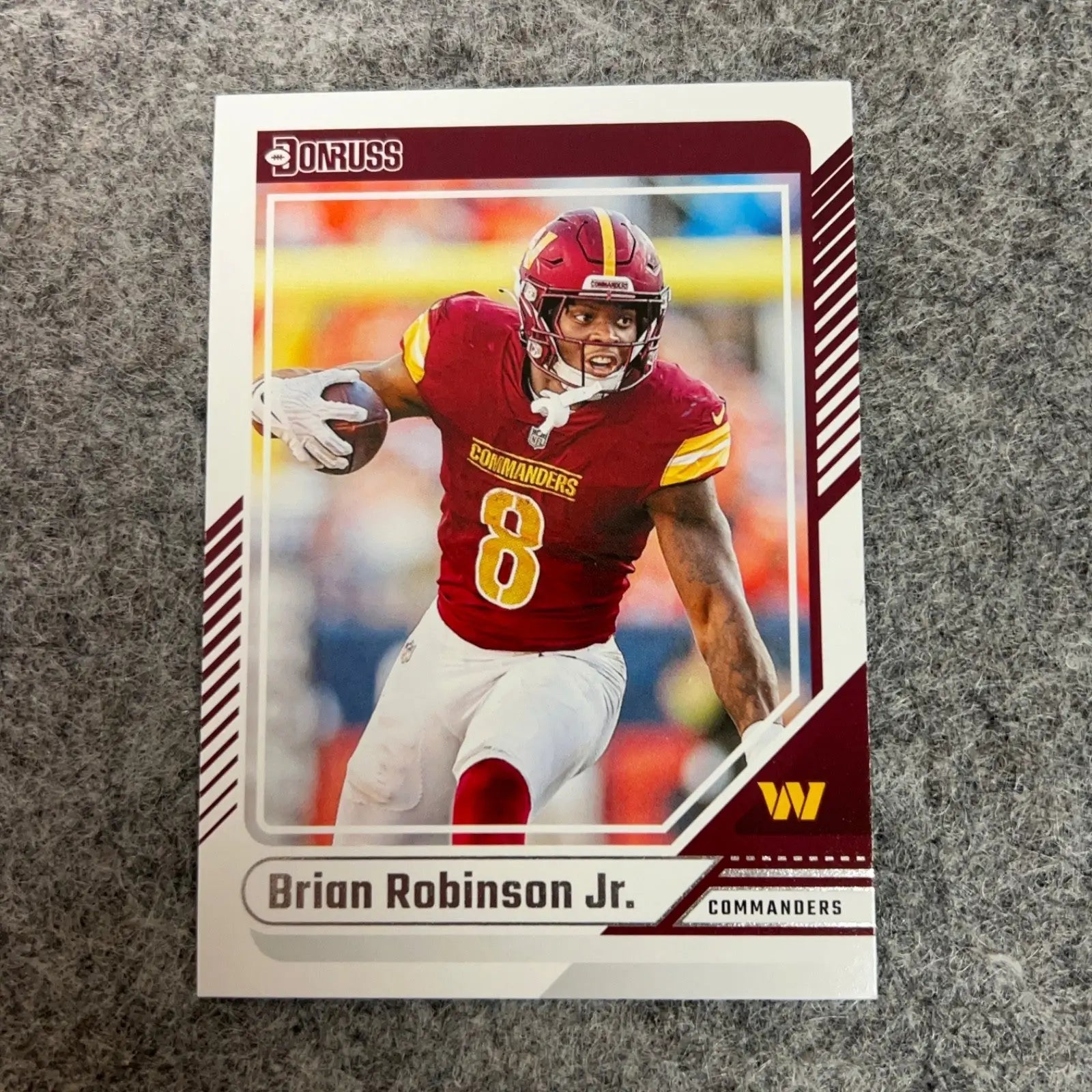 Brian Robinson Jr Washington Commanders 2024 Football Card You Pick Choose Set - Football Card Single