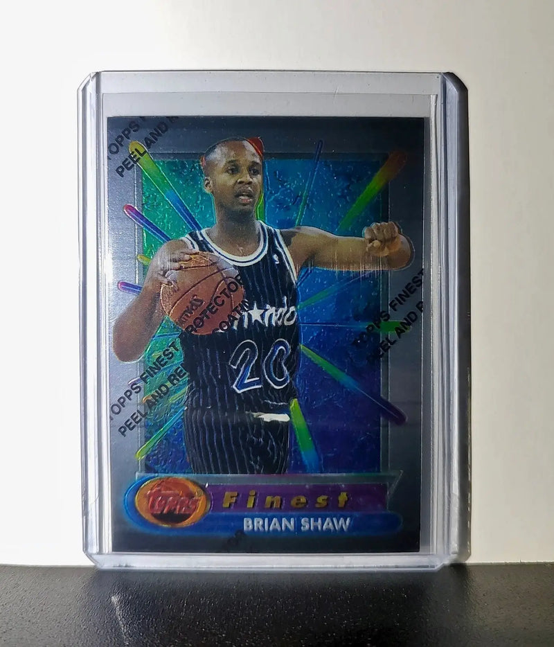 Brian Shaw 1994-95 Topps Finest #308 Basketball Card