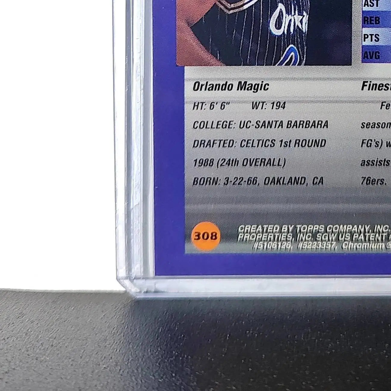 Brian Shaw 1994-95 Topps Finest #308 Basketball Card