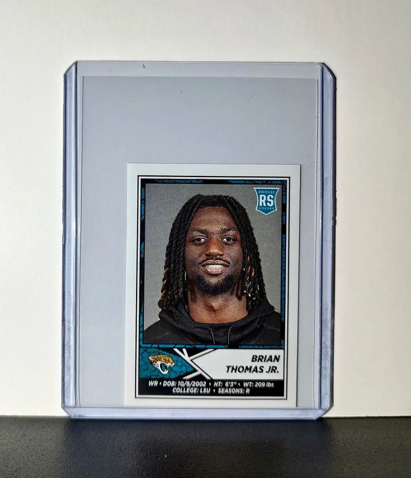Brian Thomas Jr. 2024 Panini NFL Sticker #215 Jacksonville Jaguars