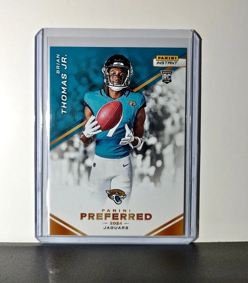 Brian Thomas Jr. 2024 Panini Preferred NFL #5 Rookie Card Jaguars 1/335