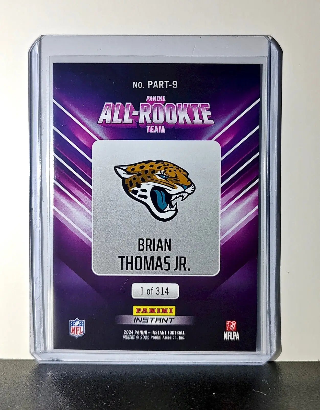 Brian Thomas Jr. Rookie 2024 Panini NFL #9 All-Rookie Jaguars 1 of 314